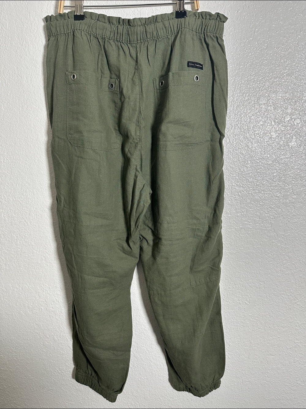 Social Standard by Sanctuary Solstice Linen Blend Jogger Pants Size XXL - Picture 3 of 7